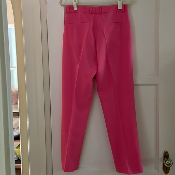 Bright pink tailored cut trousers size 38 size 8. - Picture 4 of 4